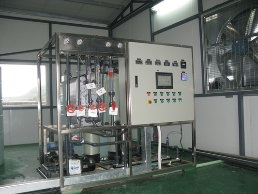 Sistema idrico ultrapuro industriale, macchina super pura per il trattamento delle acque EDI