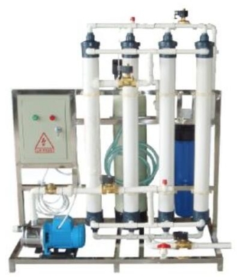 Sistema di filtrazione ultra completamente automatico 1000lph, impianto di depurazione delle acque del fiume UF