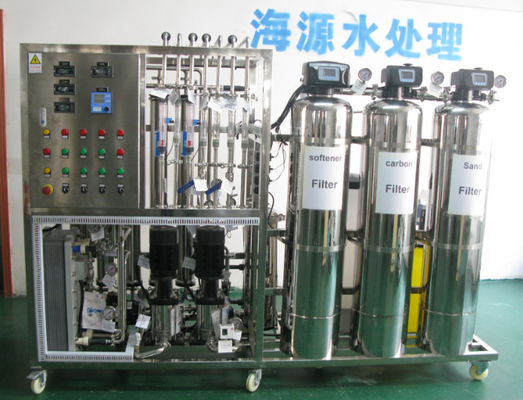 Sistema a acqua purificato rubinetto di 250LPH SS316 per il doppio farmaceutico ROsystem EDI