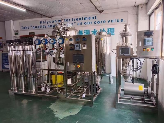 Il RO ha deionizzato la pianta acquatica per la fabbricazione dell'industria dei prodotti farmaceutici