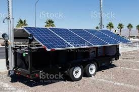 Macchina mobile di osmosi inversa dell'acqua di mare del sistema solare di desalificazione