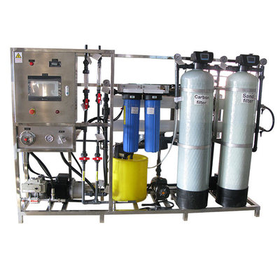 Macchina autoalimentata solare di desalificazione dell'acqua di mare con il purificatore uv del Ro 1000 litri