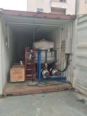 Trailer Mobile Containerized Sea Water Maker Macchina di desalinizzazione dell'acqua di mare per acqua potabile