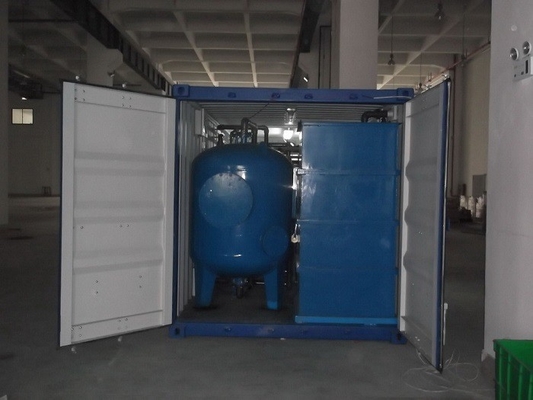 Container Fiume Acqua salata Pozzo di trivellazione Acqua sotterranea Sistema di osmosi inversa per l'irrigazione dell'agricoltura in serra