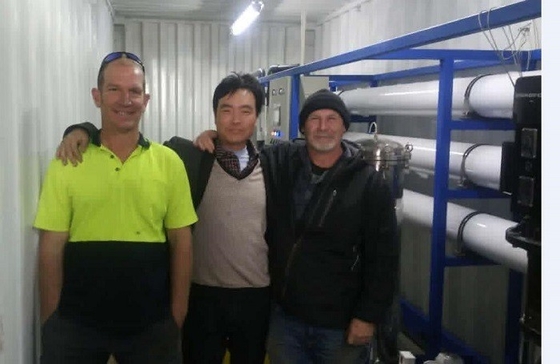 Impianto di desalinizzazione dell'acqua di mare alimentato a energia solare