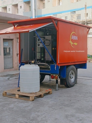 Generatore di energia solare diesel rimorchiatore autocarro Trattamento dell'acqua rimorchio auto trattamento dell'acqua rimorchio di trattamento dell'acqua mobile
