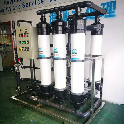 UF sistemi a membrana, filtro ad ultrafiltrazione per l'acqua commerciale industriale