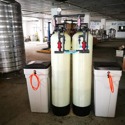 Agua addolcitrice a resina di fibra di vetro, sistema di addolcitore ad acqua a scambio cationale