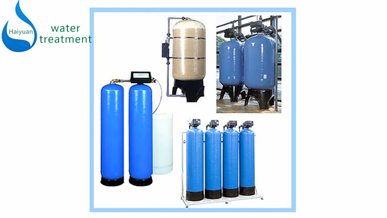 Filtro di ammorbidimento Ammorbiditore di acqua Macchina di scambio ionico Ammorbiditore di acqua di resina