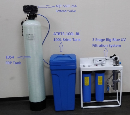 PLC addolcitore di acqua salata addolcitore di acqua sistema addolcitore automatico di acqua dura per l'irrigazione