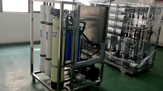 Sistema di inversa di osmosi, pianta dell'attrezzatura di desalificazione dell'acqua di mare del ro per il trattamento delle acque