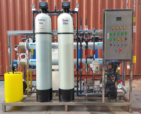 Sistema del RO per l'acqua di mare, sistema a acqua di desalificazione dell'acqua di mare di SWRO