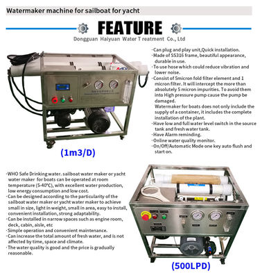 Desalinator marino del watermaker di desalinator dell'acqua salata