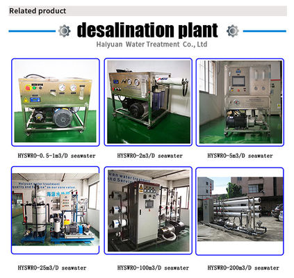 Desalinator marino del watermaker di desalinator dell'acqua salata