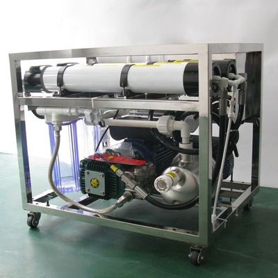 250LPH ha messo in contenitori l'impianto per il trattamento delle acque, attrezzatura di desalificazione dell'acqua di mare