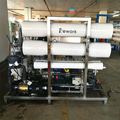 Macchina 20000LPD 1000psi di desalificazione dell'impianto per il trattamento delle acque del mare dello SpA