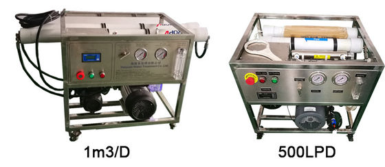 55KW ha messo in contenitori la membrana autoalimentata solare di DOW della pianta di desalificazione