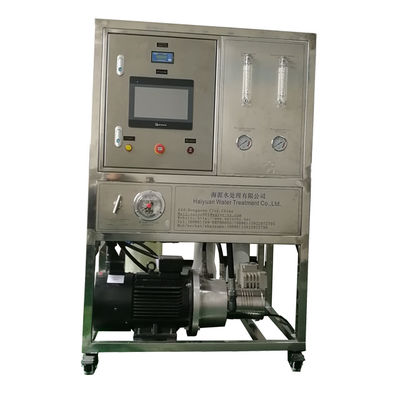Pressione di esercizio automatica di controllo 1000psi del sistema HMI del Ro dell'acqua di mare 50LPH