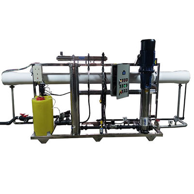 Pressione di esercizio automatica di controllo 1000psi del sistema HMI del Ro dell'acqua di mare 50LPH