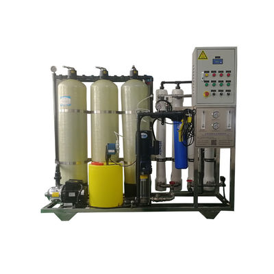 Pressione di esercizio automatica di controllo 1000psi del sistema HMI del Ro dell'acqua di mare 50LPH