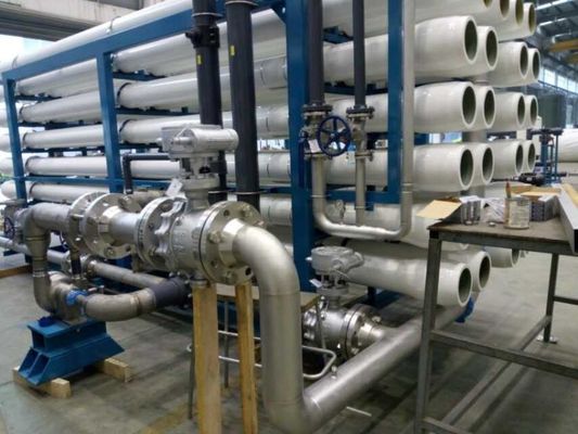 Impianto per il trattamento delle acque del mare di 6 Mpa, attrezzatura di desalificazione dell'acqua di mare 10000LPD