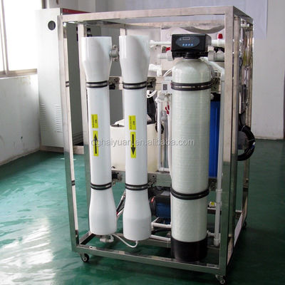 sistema del filtro dalla pianta di osmosi inversa dell'acqua di mare 600ppm fornito di SpA