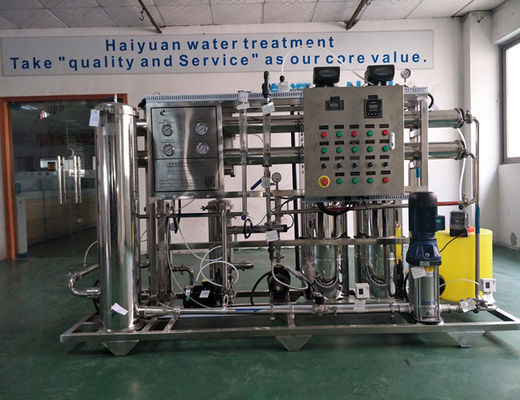 Lo SGS ha approvato l'efficienza di recupero della pianta 60%~75% del RO dell'acqua di mare