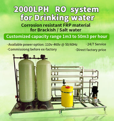 Unità industriale del ro dell'unità di filtraggio del ro dell'unità di desalificazione del RO