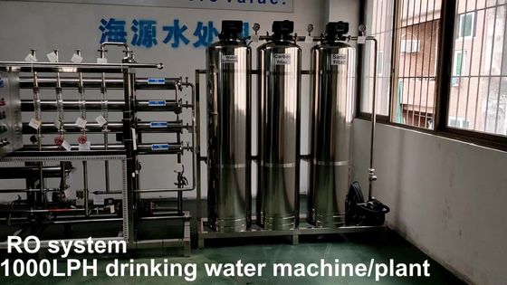 Sistema di osmosi inversa per l'impianto per il trattamento delle acque bevente del sistema a acqua ro