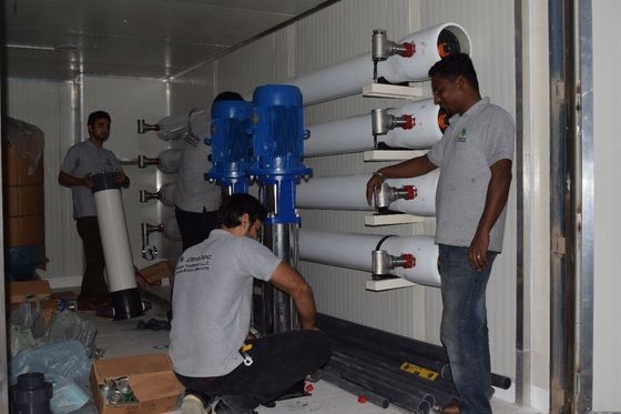 1.65kw ha messo in contenitori l'impianto per il trattamento delle acque, pianta del rO del lph SS304 3000