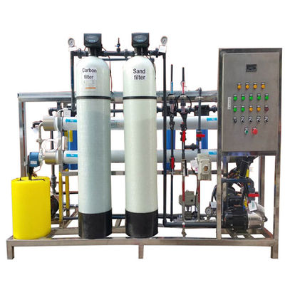 Sistema 380V Multiapplication di purificazione della pianta del RO dell'acqua salmastra di 6000 GPD
