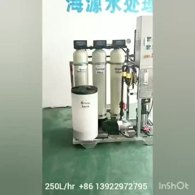 Sistema di filtrazione dell'acqua salmastra 150LPH, pianta di desalificazione di VONTRON per uso domestico