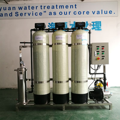 efficienza 450kg di recupero del filtro da acqua del manganese del ferro 2000L/Hour 70%-75%