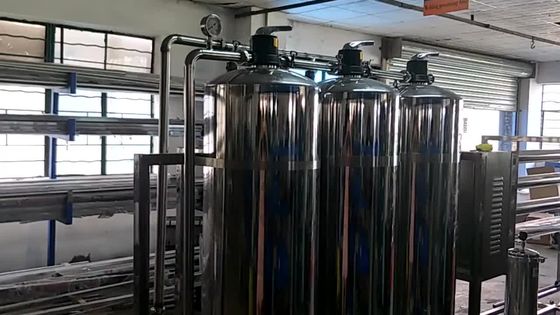 Controllo industriale 2TPH dello SpA di trattamento delle acque dei sistemi di ultrafiltrazione