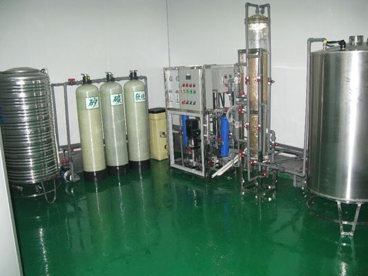 la batteria ha distillato i sistemi a acqua deionizzati con produttività di controllo 1TPH dello SpA