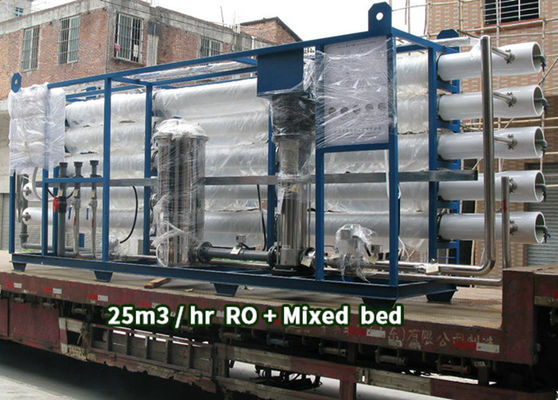 10000L/Hour Ion Exchange Water Purification Di Filter che alimenta acqua non depurata