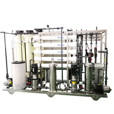 sistemi a acqua deionizzati industriali 5 micron con 2 RO e 1 EDI