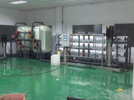 Trattamento delle acque di FRP Nanofiltration 10m3/Hr con la pompa di Grundfos