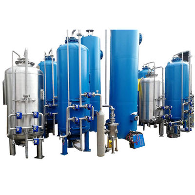 100LPH deionizzati innaffiano il materiale Ion Exchange del acciaio al carbonio del sistema di filtrazione