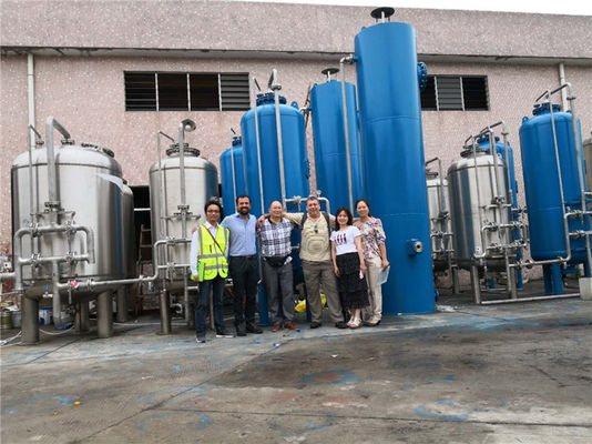 100LPH deionizzati innaffiano il materiale Ion Exchange del acciaio al carbonio del sistema di filtrazione