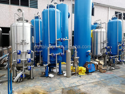 100LPH deionizzati innaffiano il materiale Ion Exchange del acciaio al carbonio del sistema di filtrazione