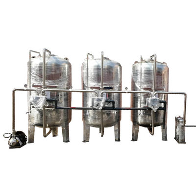 Cartuccia di filtro granulare dall'acqua del carbonio attivato 900KG 7000W