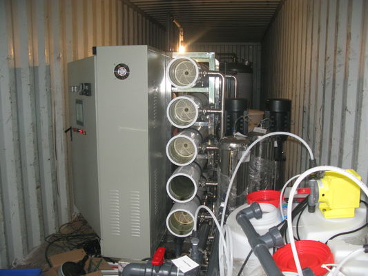 Vetroresina 10kw materiale della pianta del RO di osmosi inversa di desalificazione 100TPH