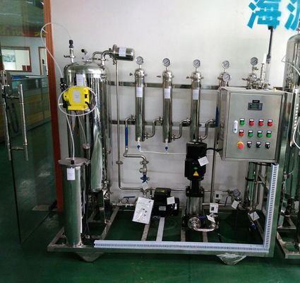 Efficienza di recupero dell'unità 50%~85% di depurazione delle acque di osmosi inversa 1.65KW