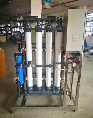 sistema di osmosi inversa ultra puro della membrana di ultrafiltrazione 0.75KW 2TPH