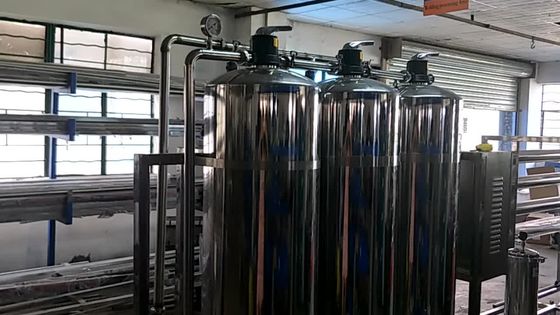 99,99% trattamento delle acque dei sistemi di ultrafiltrazione, pianta 2000 del rO del lph del filtro da FRP