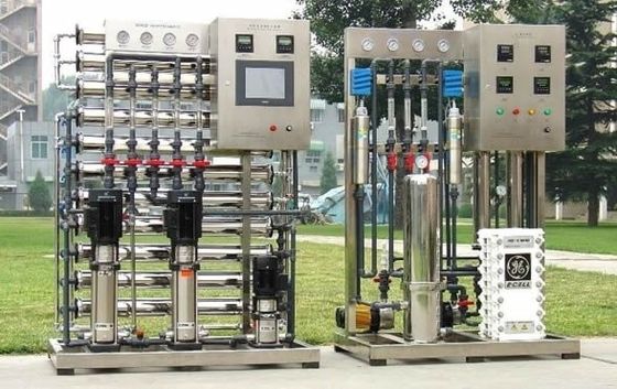1.5kw ha deionizzato il sistema a acqua per il laboratorio 50LPH con lo SpA Contraol