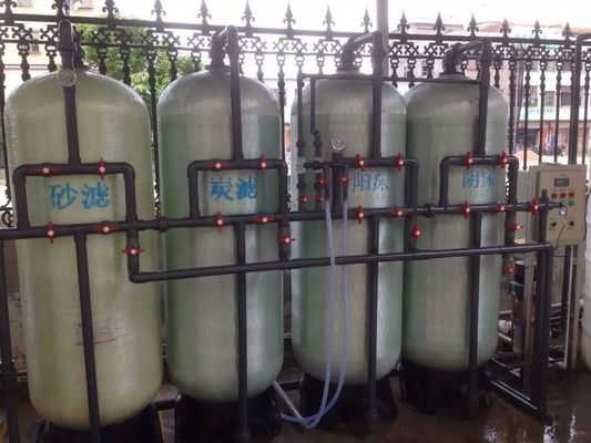 Efficienza deionizzata di rifiuto della pianta 99,7% del RO di EDI Water Treatment System