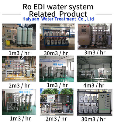 Sistema demineralizzato 1TPH di purificazione di EDI Unit For Water Treatment