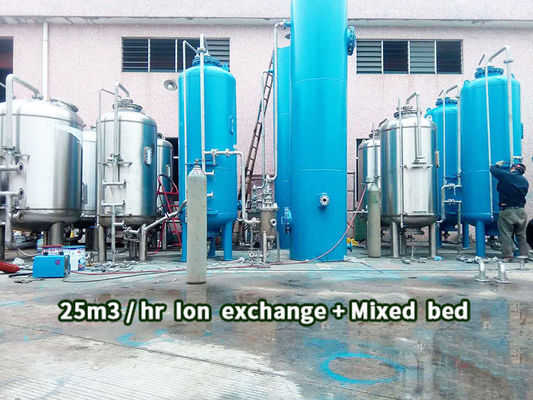 Il tubo Ion Exchange Ro Plant, il sistema SGS di UPVC del filtro da acqua dei Di ha approvato